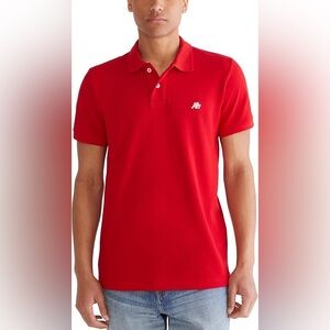 Aeropostale A87 Red Polo Shirt - Size Medium